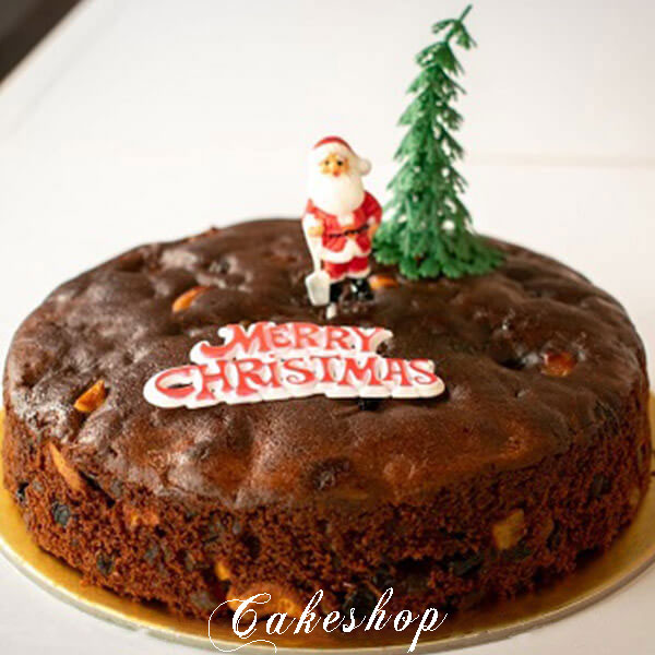 Traditional Christmas Cake/Plum Cake/Rich Fruit Cake - YouTube