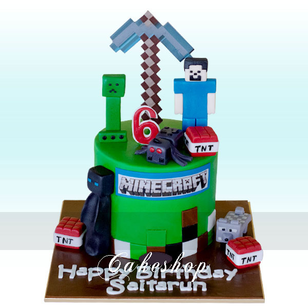 Minecraft Themed Cupcakes - CakeCentral.com